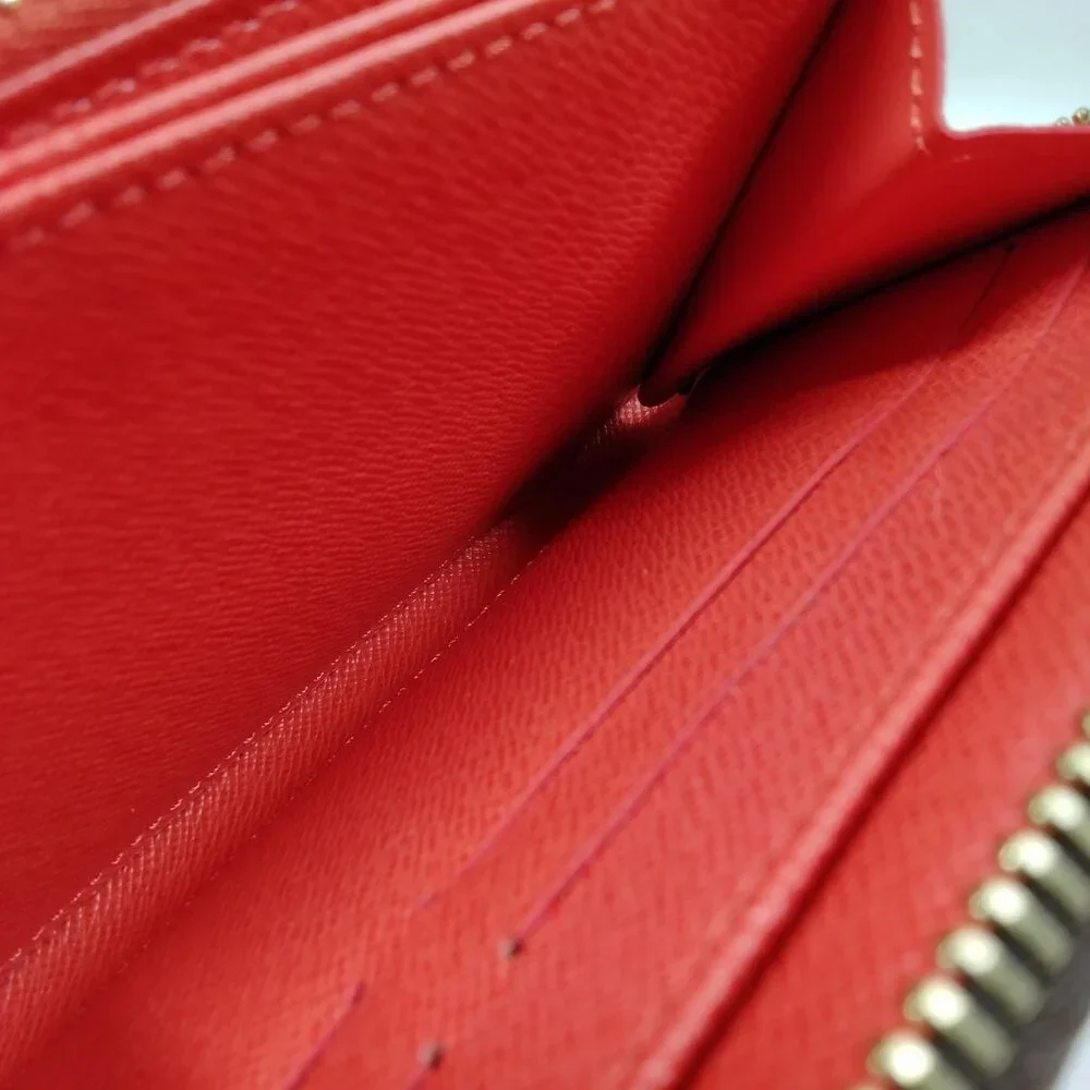 Authentic Louis Vuitton Long Wallet Brown Damier mn480-021526 - Picture 6 of 9